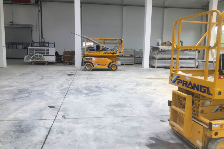 Kunstharzboden Industrieboden Objekt