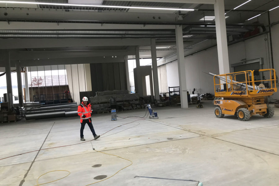 Kunstharzboden Industrieboden Objekt
